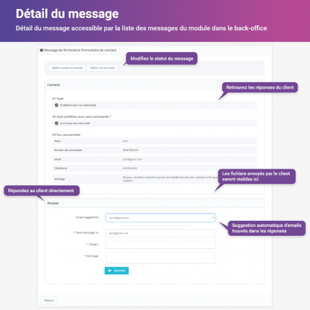 Module Formulaire PrestaShop - Contact, Devis, SAV | Interactive Form